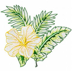 Flowers And Tree Embroidery Design 7 Flowers And Tree Embroidery Design 7